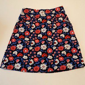 Kate Spade daisy jacquard a-line skirt